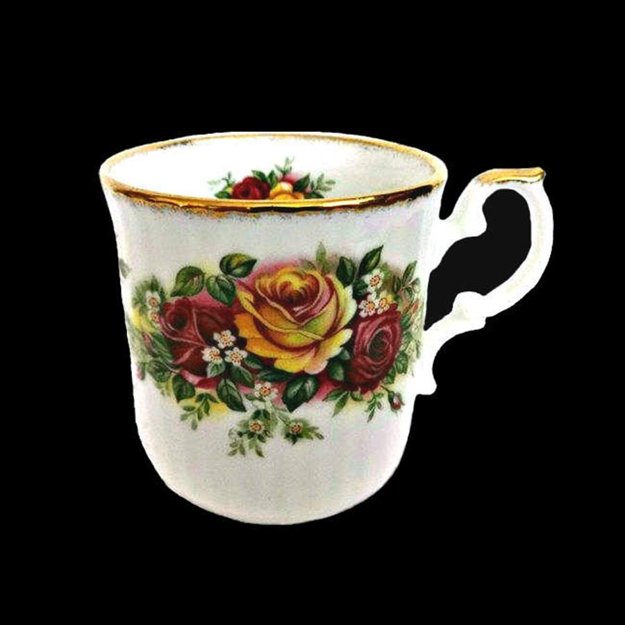 English Garden Flat Cup by Elizabethan-1