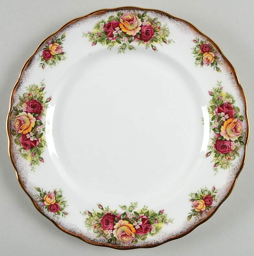 English Garden Salad Plate by Elizabethan-1