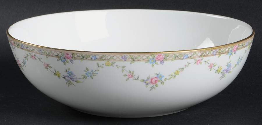 Garland Rose 8" Round Vegetable Bowl by Elizabethan-1