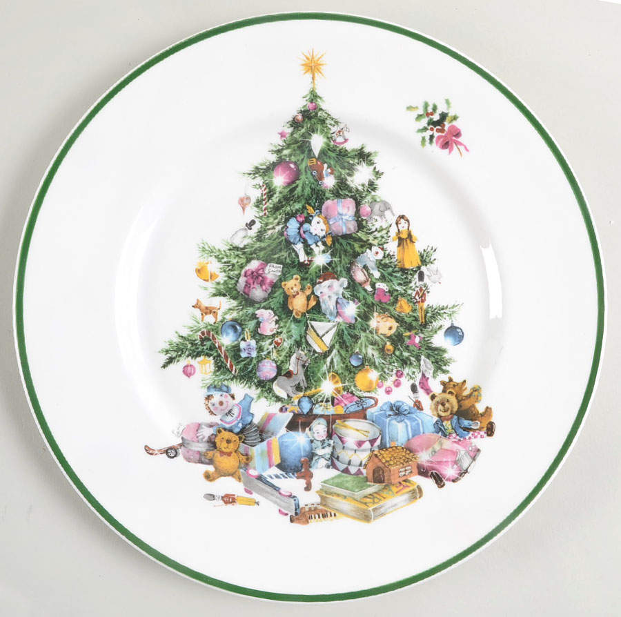 Seasons Greetings Dinner Plate by Elizabethan-1