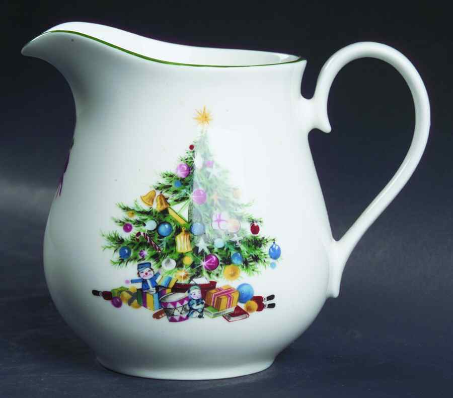 Seasons Greetings Creamer by Elizabethan-1