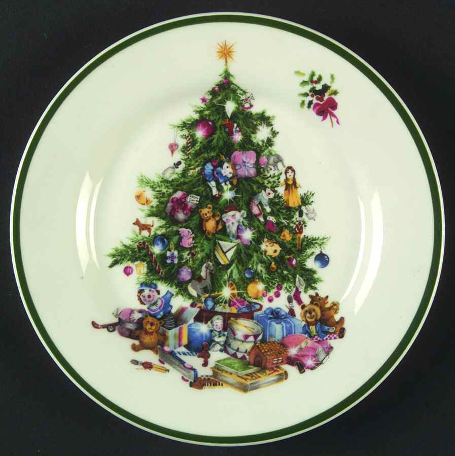 Seasons Greetings Bread & Butter Plate by Elizabethan-1