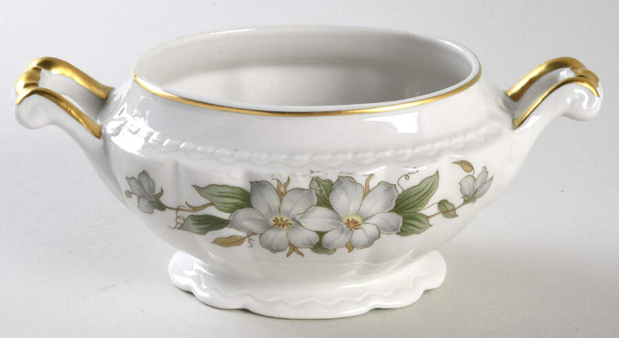 Dogwood Sugar Bowl No Lid by Embassy (American)-1