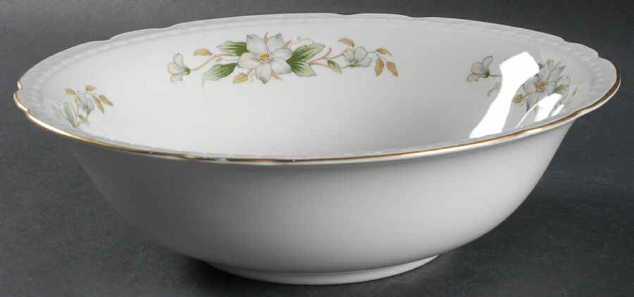 Dogwood 9" Round Vegetable Bowl by Embassy (American)-1