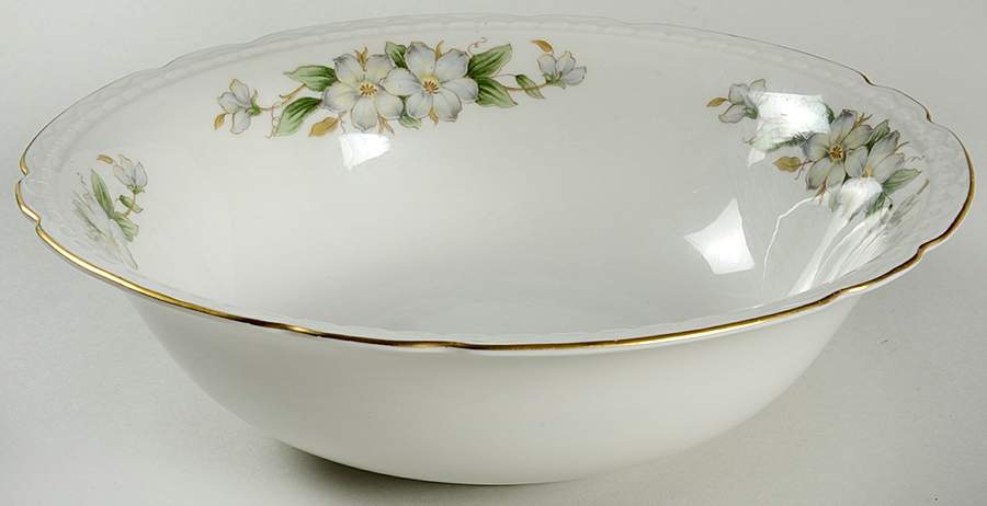 Dogwood 9" Round Vegetable Bowl by Embassy (American)-1
