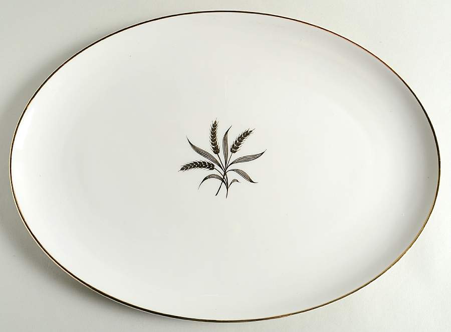EMB17 (AMERICAN) 15" Oval Serving Platter by Embassy (American)-1