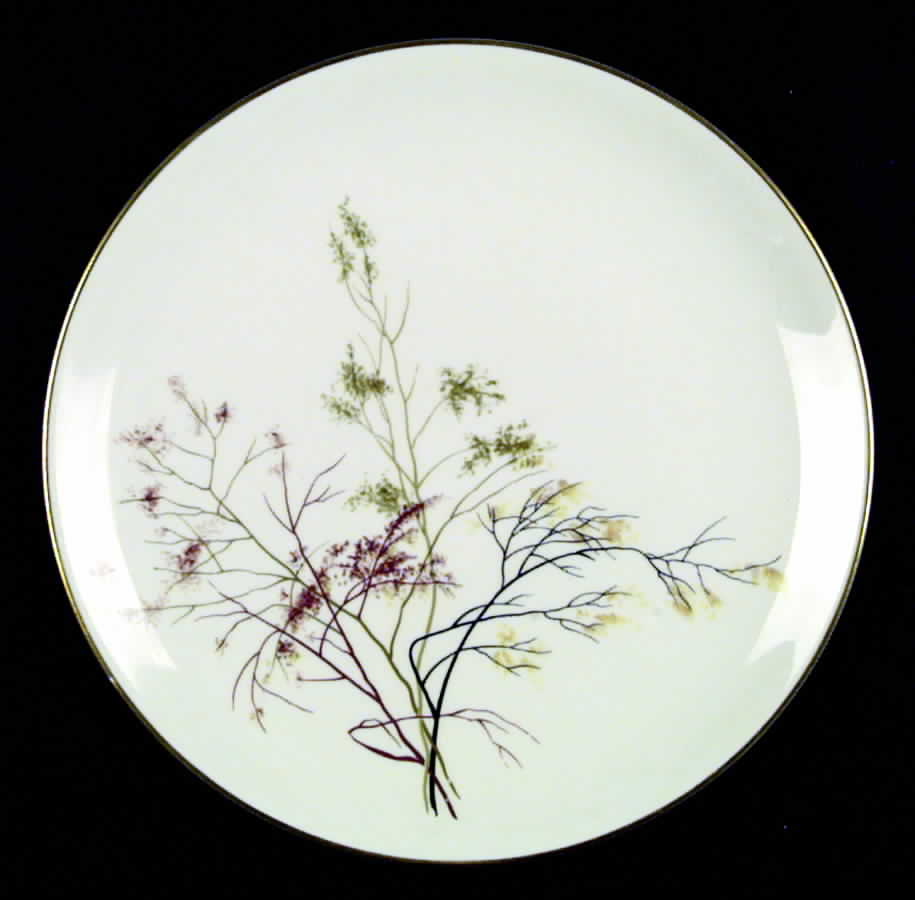 EMB2 (Gold Trim) Dinner Plate by Embassy (American)-1
