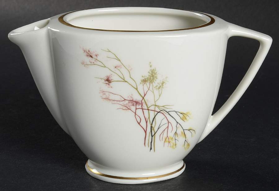 EMB2 (Gold Trim) Creamer by Embassy (American)-1