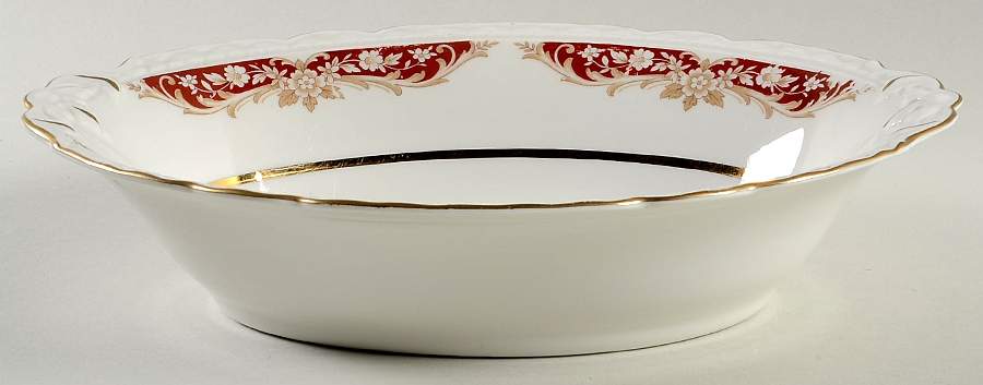 EMB20 (AMERICAN) 10" Oval Vegetable Bowl by Embassy (American)-1
