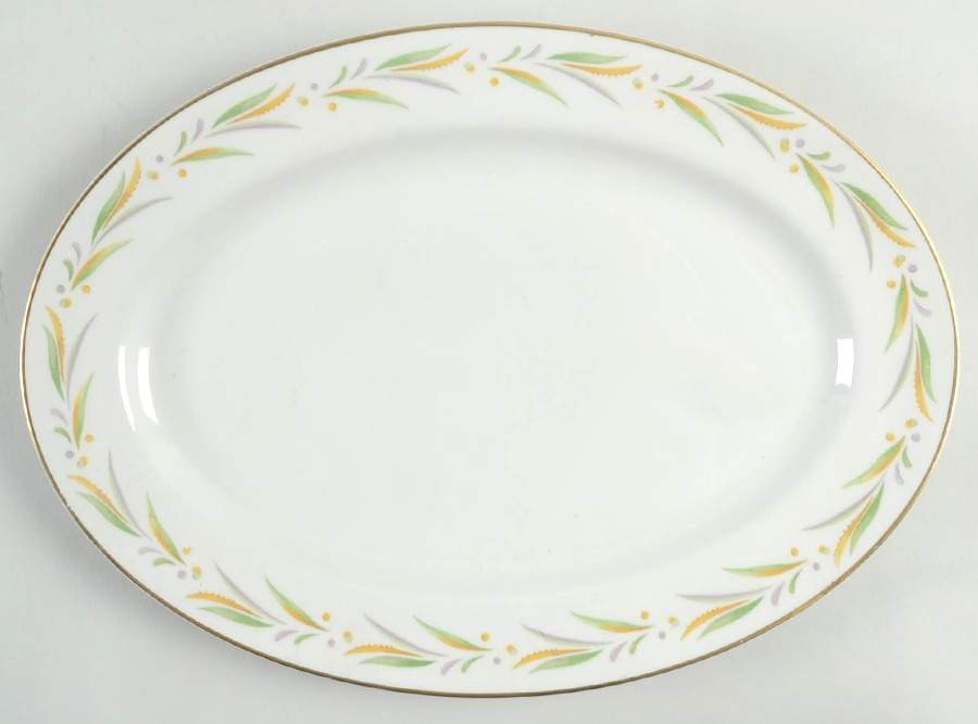 EMB28 (AMERICAN) 13" Oval Serving Platter by Embassy (American)-1