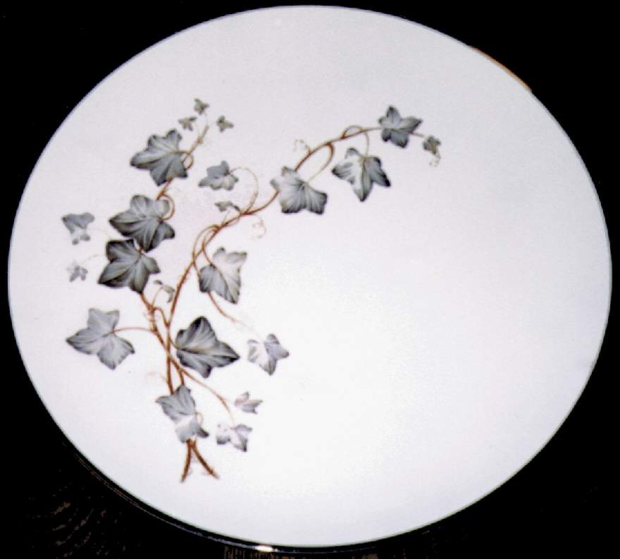 EMB37 (Gold Trim) Dinner Plate by Embassy (American)-1