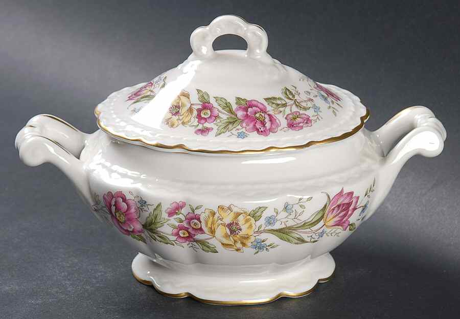 EMB42 Sugar Bowl & Lid by Embassy (American)-1