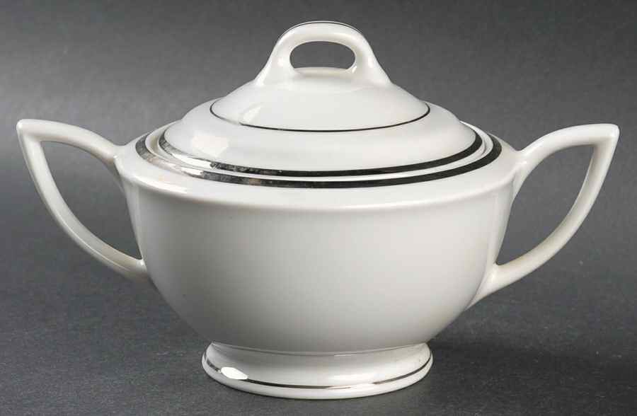 EMB44 (AMERICAN) Sugar Bowl & Lid by Embassy (American)-1