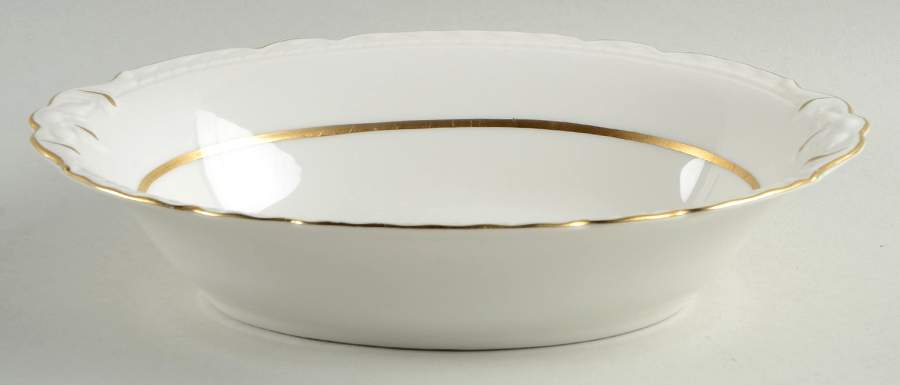EMB5 10" Oval Vegetable Bowl by Embassy (American)-1