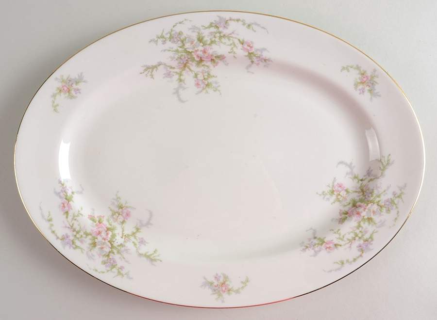 EMB8 (AMERICAN) 13" Oval Serving Platter by Embassy (American)-1