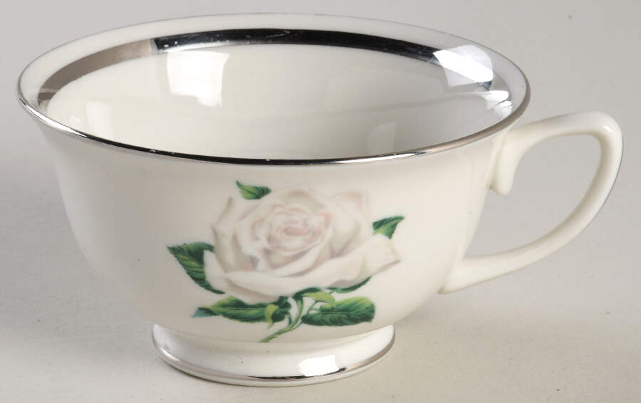 Gray Rose Footed Cup by Embassy (American)-1