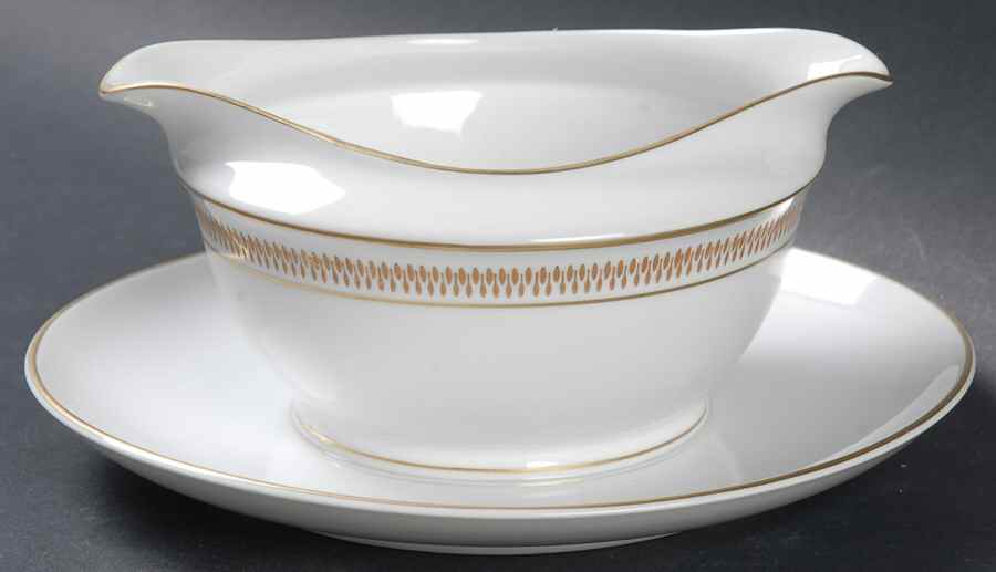 Dalene Gravy Boat with Attached Underplate by Emdeko-1