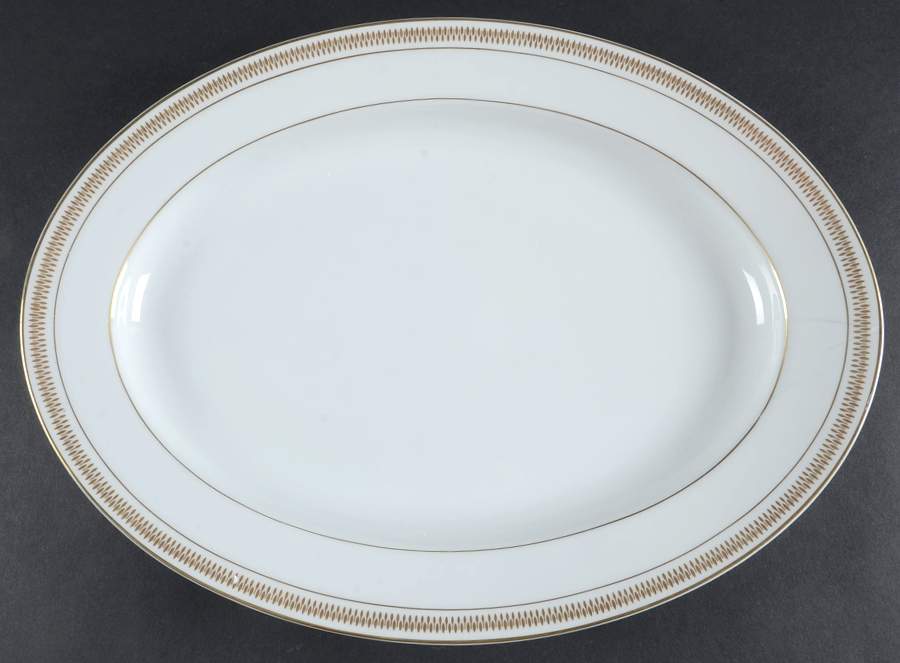 Dalene 14" Oval Serving Platter by Emdeko-1