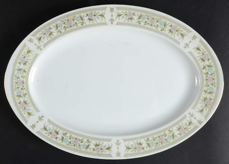 Arcadia 12" Oval Serving Platter by Empress (Japan)-1