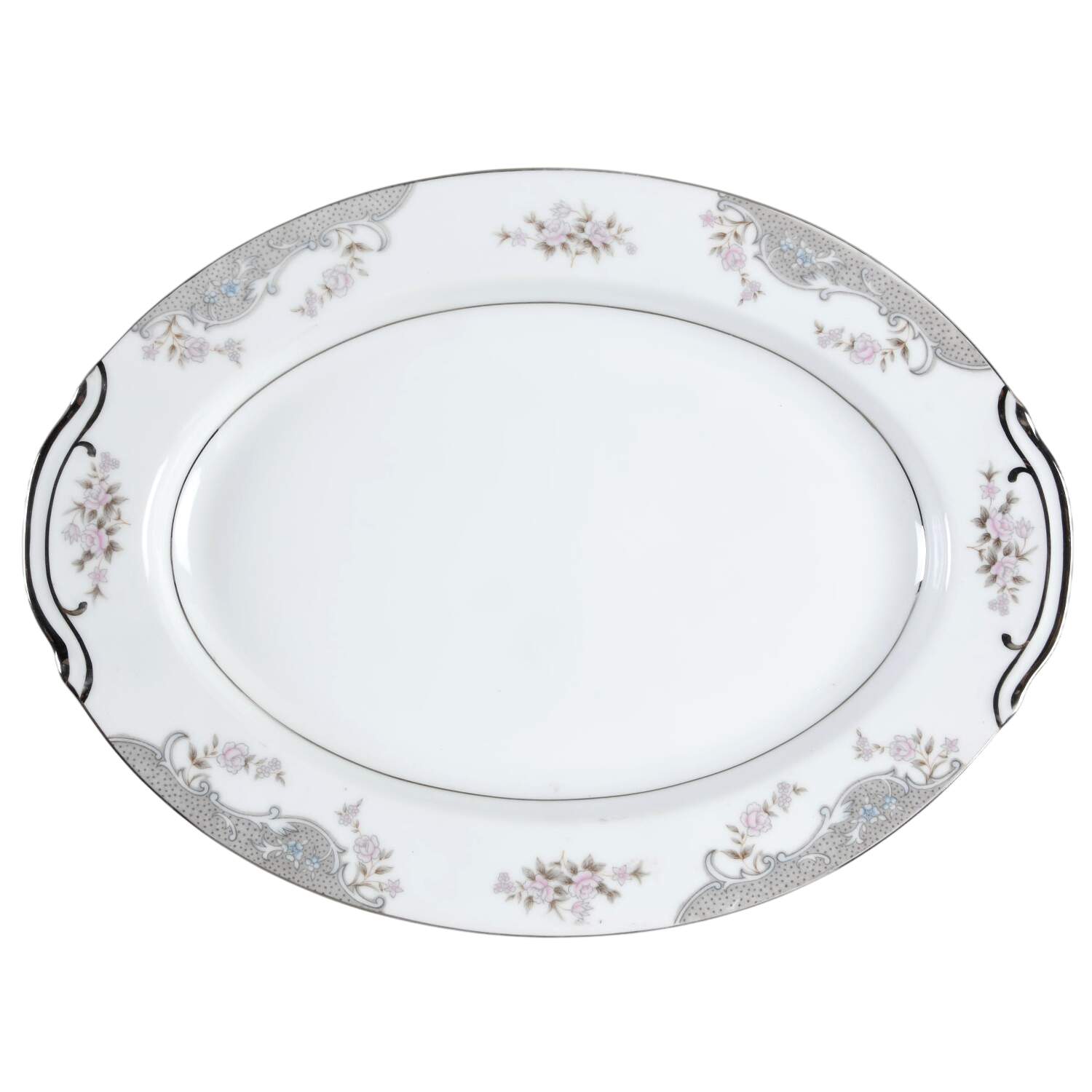 Continental 12" Oval Serving Platter by Empress (Japan)-1