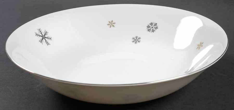 Dawn 9" Round Vegetable Bowl by Empress (Japan)-1
