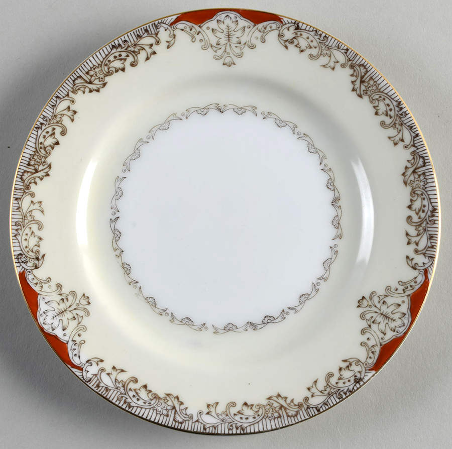 Debutant Bread & Butter Plate by Empress (Japan)-1