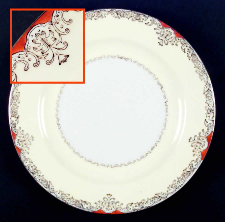 Debutant Dinner Plate by Empress (Japan)-1