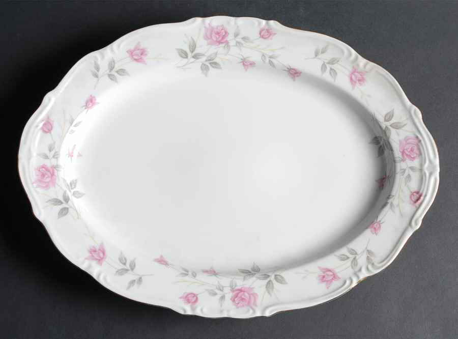 Dresdina 14" Oval Serving Platter by Empress (Japan)-1
