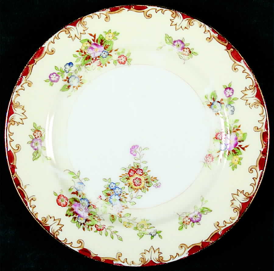 EMP10 Bread & Butter Plate by Empress (Japan)-1