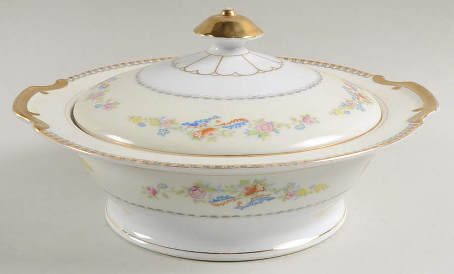 EMP21 (JAPAN) Round Covered Vegetable by Empress (Japan)-1