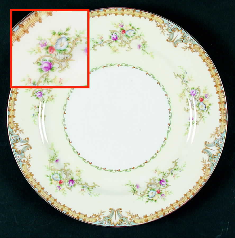 EMP32 (JAPAN) Dinner Plate by Empress (Japan)-1