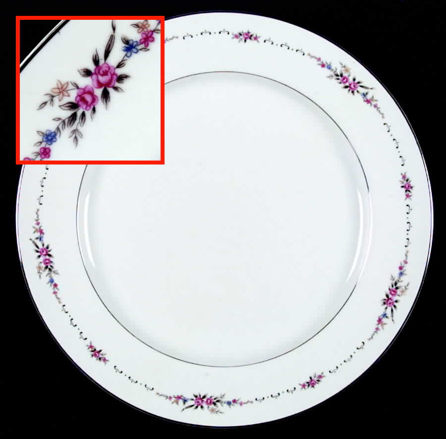 Exqusite Dinner Plate by Empress (Japan)-1
