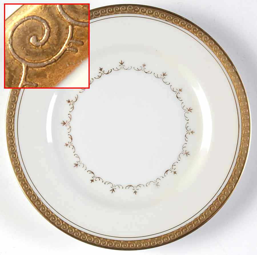 First Lady Bread & Butter Plate by Empress (Japan)-1