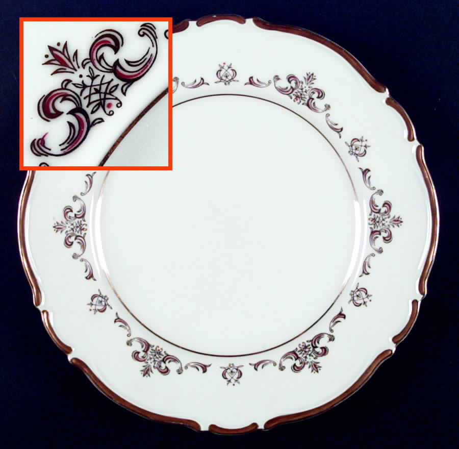 Florence Dinner Plate by Empress (Japan)-1