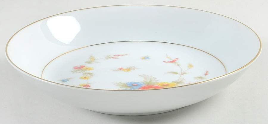 Flower Song Coupe Soup Bowl by Empress (Japan)-1