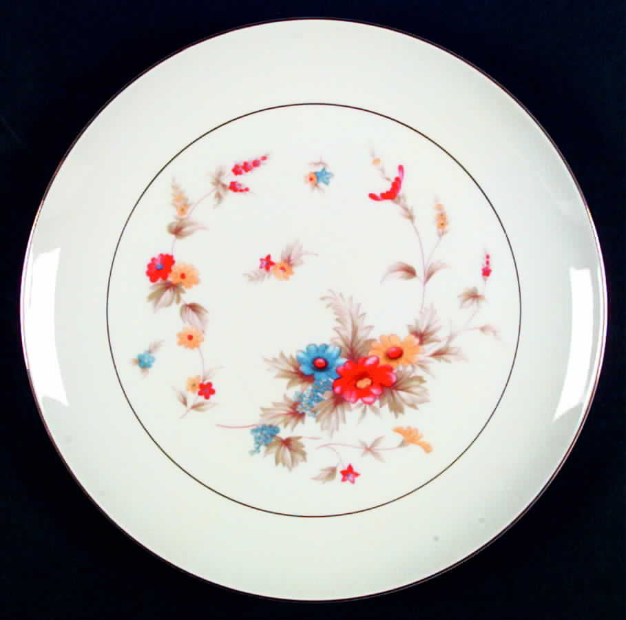 Flower Song Dinner Plate by Empress (Japan)-1