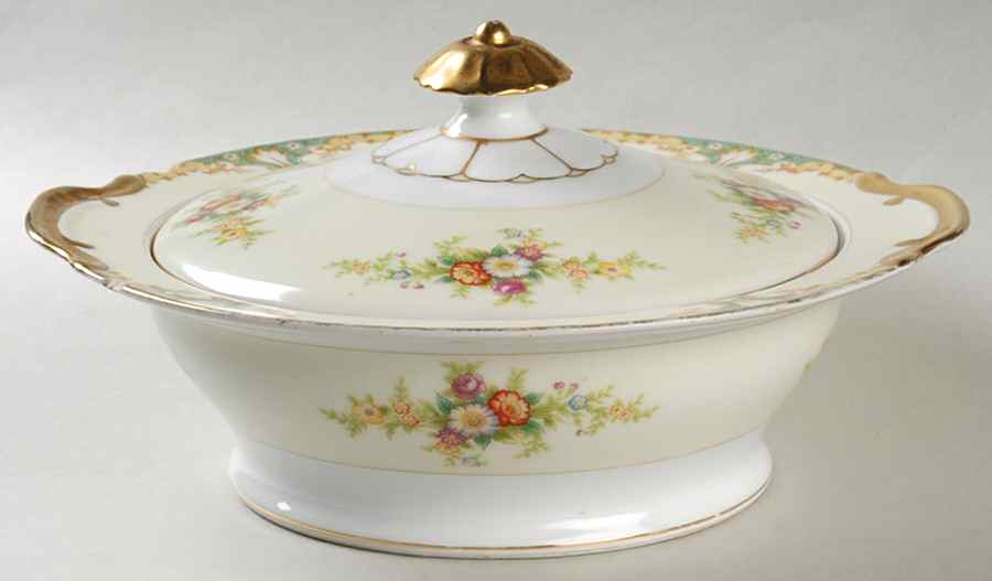 Glenmore Round Covered Vegetable by Empress (Japan)-1