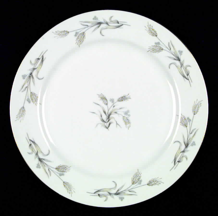 Gold Wheat Dinner Plate by Empress (Japan)-1