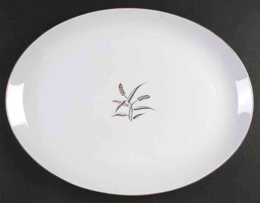 Harmony 16" Oval Serving Platter by Empress (Japan)-1