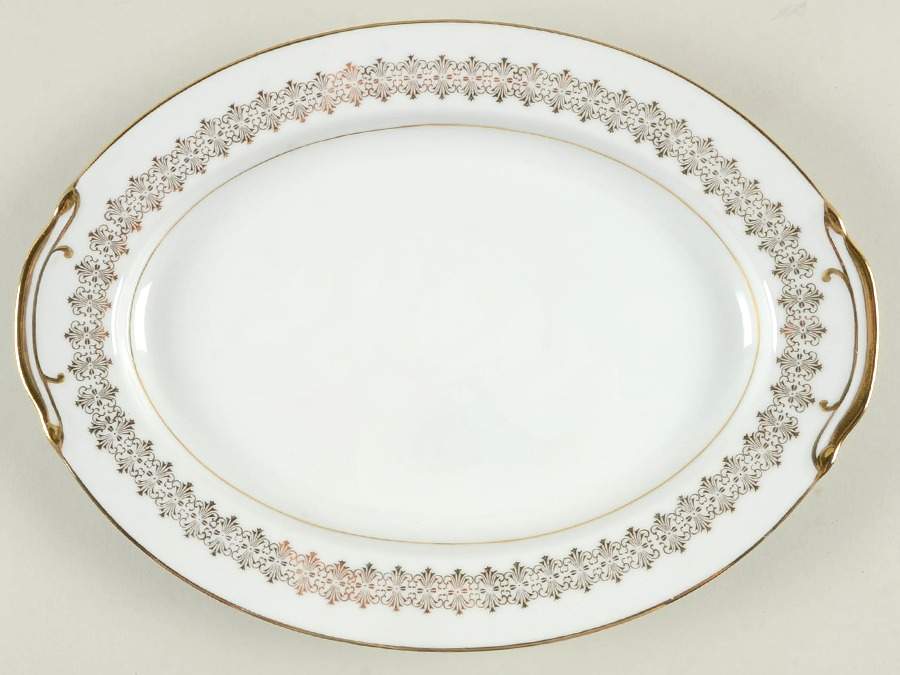 Imperial 12" Oval Serving Platter by Empress (Japan)-1
