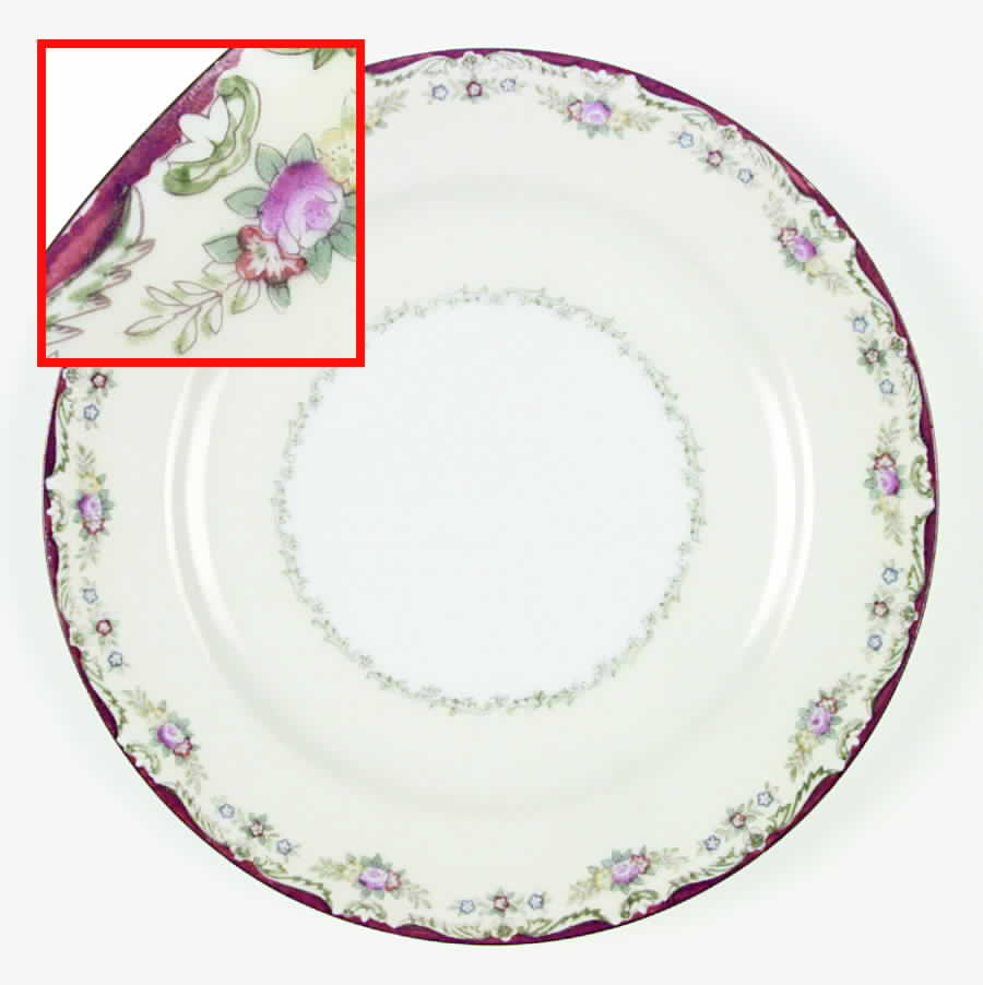 Loraine Dinner Plate by Empress (Japan)-1