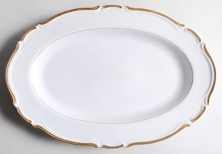 Monte Carlo 16" Oval Serving Platter by Empress (Japan)-1