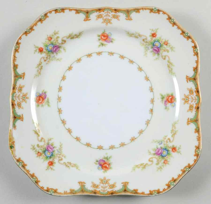 Regent Square Salad Plate by Empress (Japan)-1