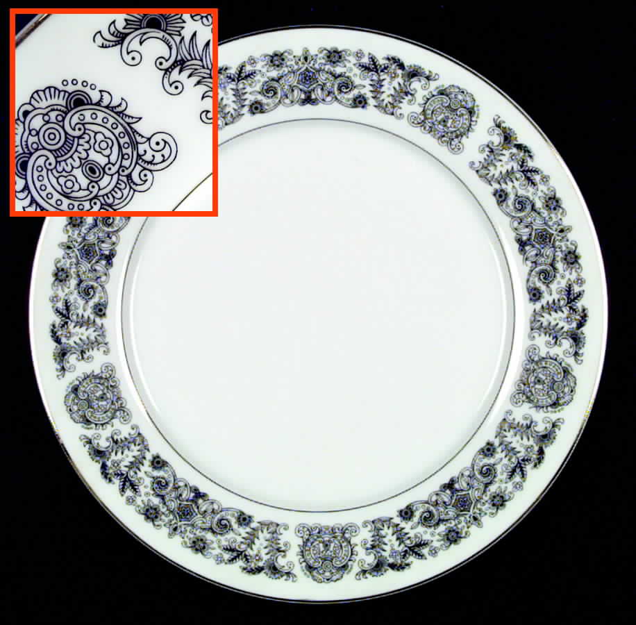 Renaissance Dinner Plate by Empress (Japan)-1