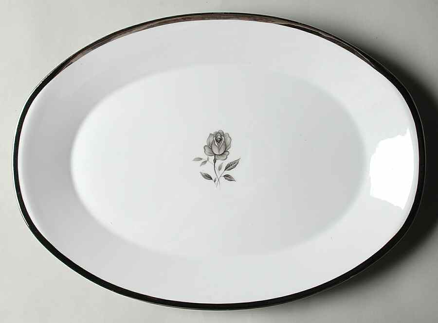 Rosemont 16" Oval Serving Platter by Empress (Japan)-1