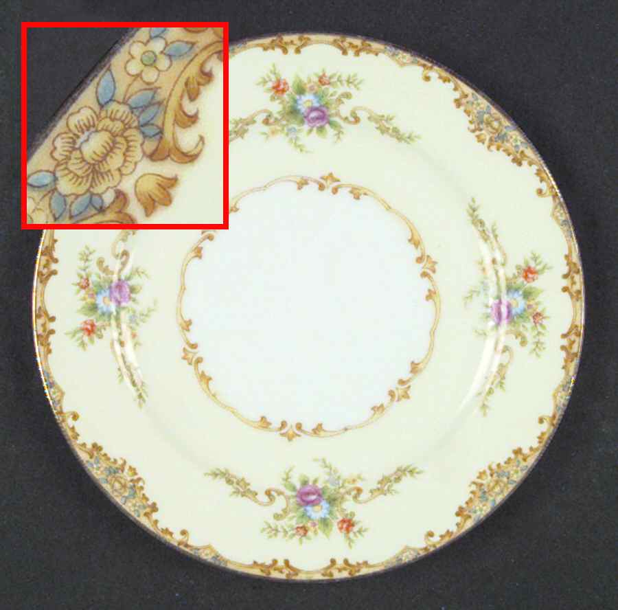 Rosaria Salad Plate by Empress (Japan)-1