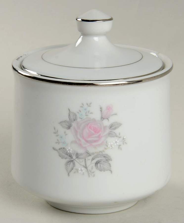 Rosetta Sugar Bowl & Lid by Empress (Japan)-1