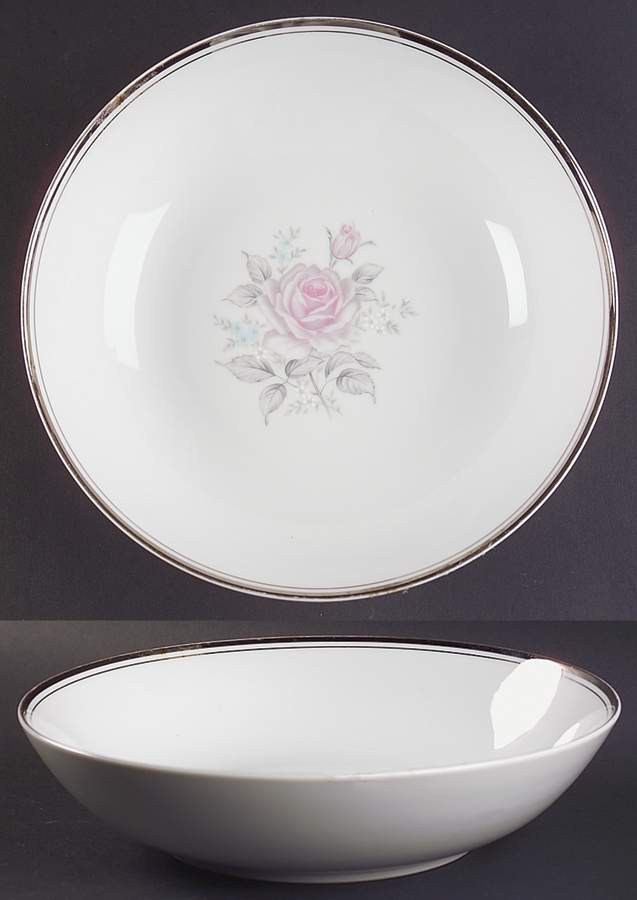 Rosetta 9" Round Vegetable Bowl by Empress (Japan)-1