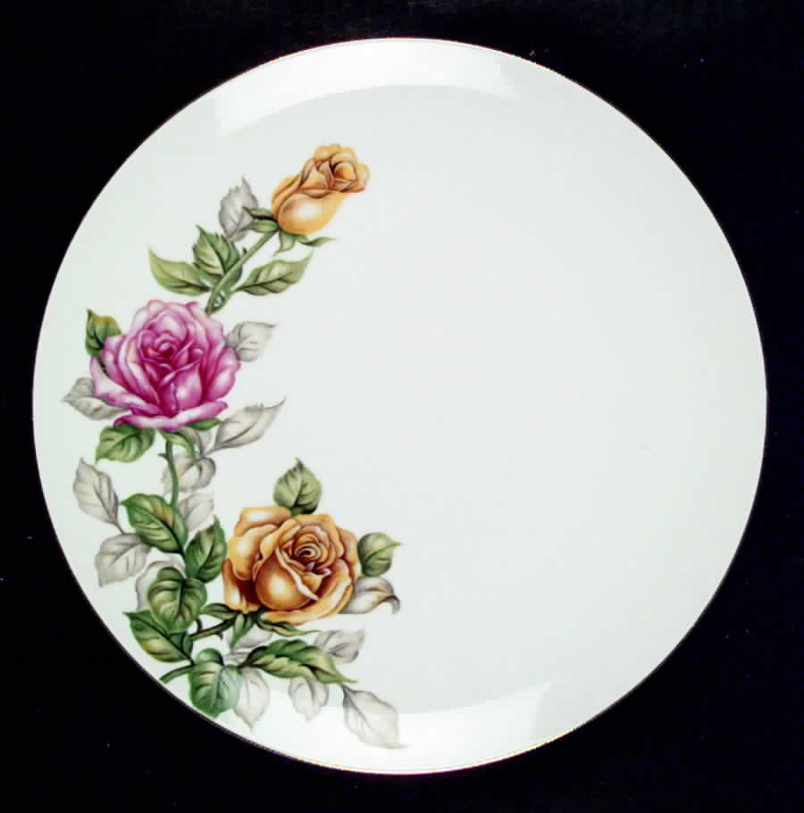 Roseville Dinner Plate by Empress (Japan)-1
