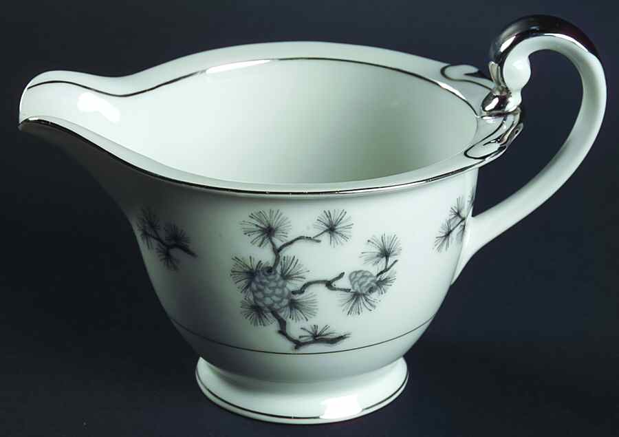 Silver Cone Creamer by Empress (Japan)-1